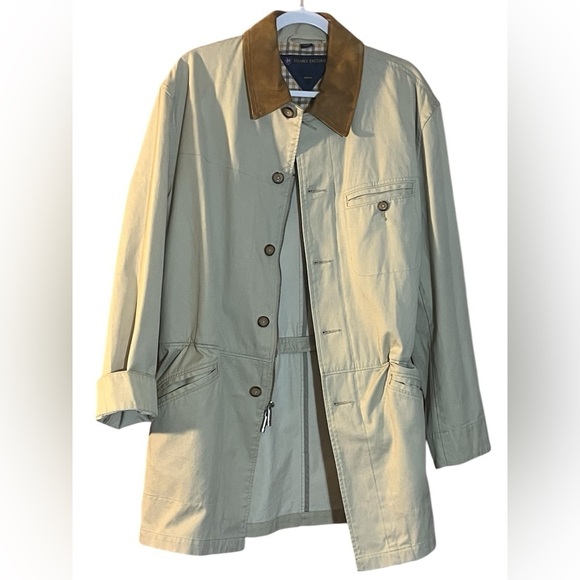 Henry Jacobson Farm Chore Parka Jacket trucker Zip Button Up Field Coat … - Picture 1 of 13